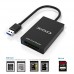 Dual USB-3  (USB-A Port) Card Reader For XQD & SDHC